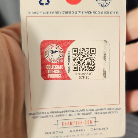 Champion Iowa Hawkeyes Gray 1/4 Zip Long Sleeve Shirt Men's Size Small NWT - Picture 5 of 10